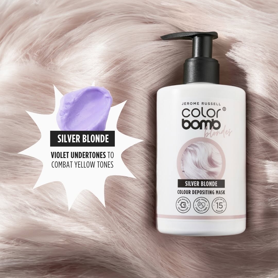 Jerome Russell Color Bomb - Silver Blonde 300ml