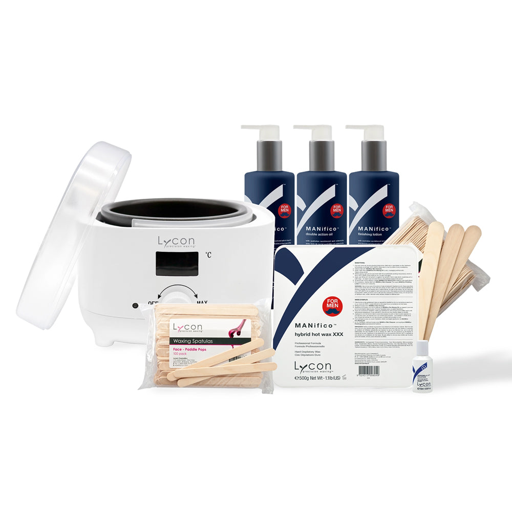 Lycon MANifico Professional Hot Waxing Kit