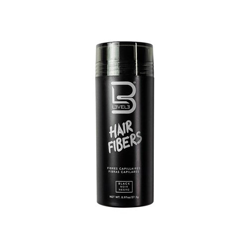 L3VEL3 Black Hair Fibers