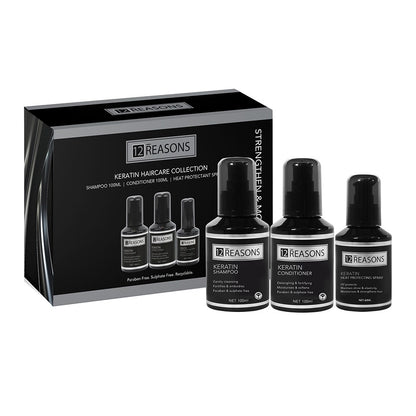 12 Reasons 3pc Travel Set - Keratin 60ml