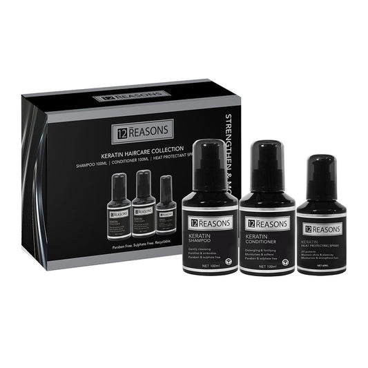 12 Reasons 3pc Travel Set - Keratin 60ml