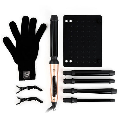H2D x5 Professional Curling Wand Rose Gold