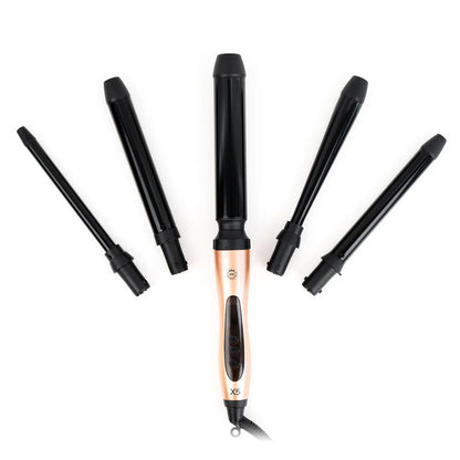 H2D x5 Professional Curling Wand Rose Gold