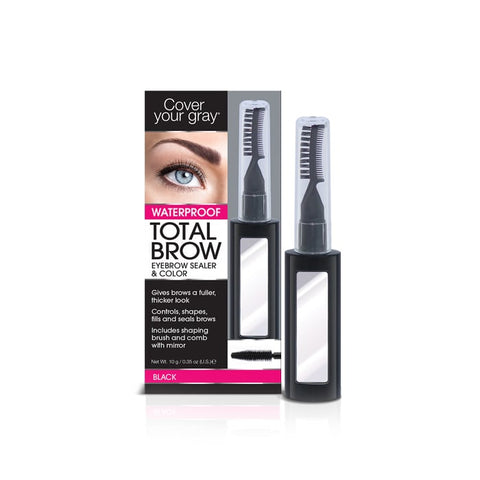 Cover Your Gray Total Brow Eyebrow Sealer Black 10g