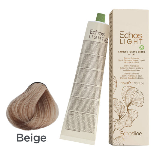 Echos Color Vegan Light Toning Gloss Beige 100ml