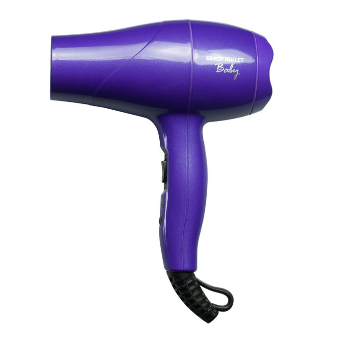 Silver Bullet Metallic Baby Dryer 1200W Purple – AMR Hair & Beauty