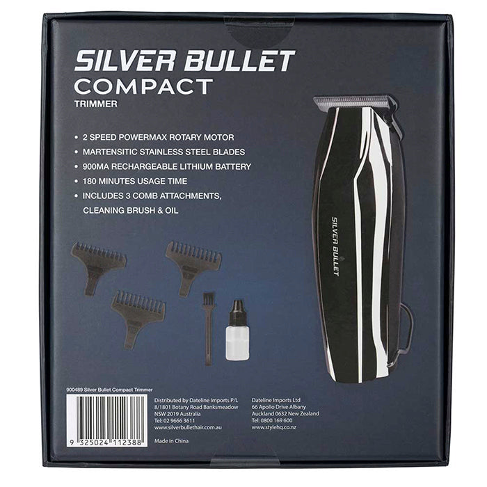 Silver Bullet Compact Professional Trimmer Cord/Cordless