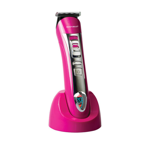 Silver Bullet Lithium Pro 100 Professional Trimmer Pink