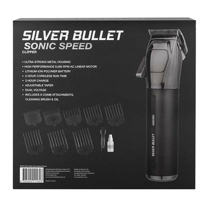 Silver Bullet Sonic Speed Clipper Cord/Cordless