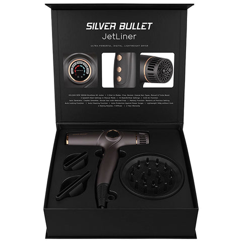 Silver Bullet Jetliner Dryer 1800W - Black