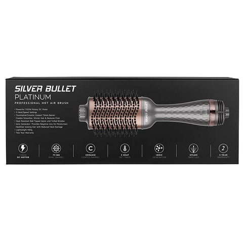 Silver Bullet Platinum Hot Air Brush - Large - 73mm