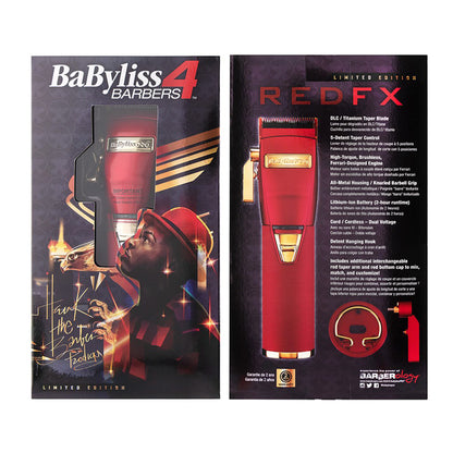 BaBylissPRO RedFX Lithium Hair Clipper