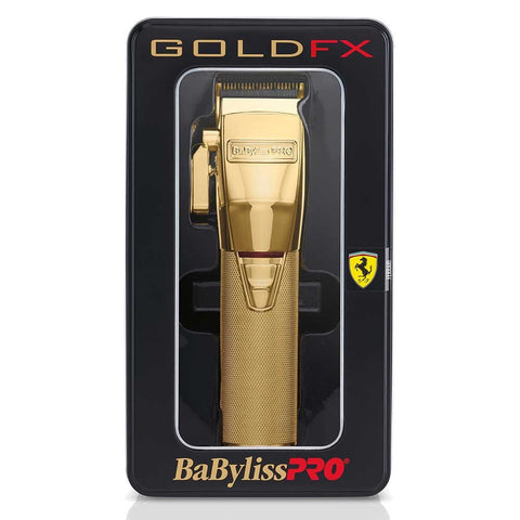 BaBylissPRO GoldFX Lithium Clipper Gold