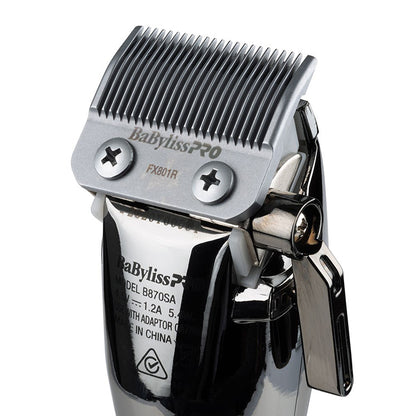 BaBylissPRO SilverFX Lithium Clipper Silver