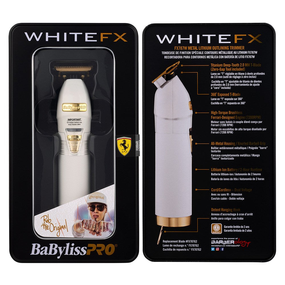 BaBylissPRO WhiteFX Outliner Trimmer