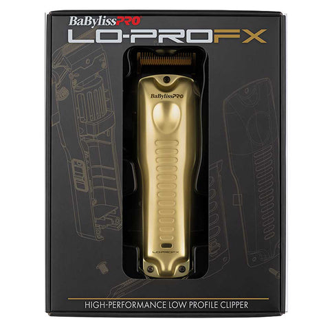 BaBylissPRO Lo-ProFX Gold Low Profile Clipper Cord/Cordless