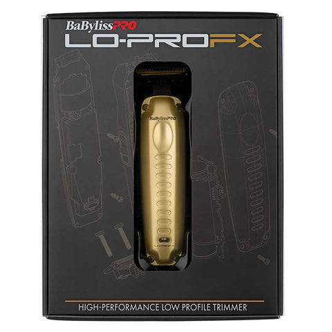 BaBylissPRO Lo-ProFX Gold Low Profile Trimmer Cord/Cordless