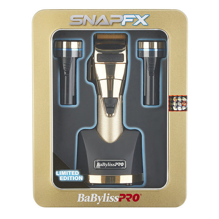 BaBylissPRO SnapFX Gold Clipper Cordless