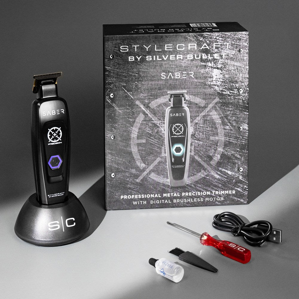 Silver Bullet Style Craft Saber Trimmer Black