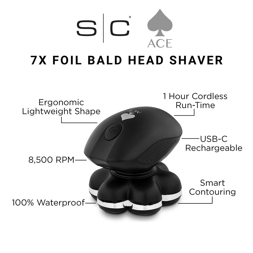 StyleCraft by Silver Bullet Ace 7x Foils Balding Shaver
