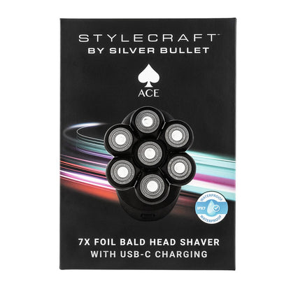 StyleCraft by Silver Bullet Ace 7x Foils Balding Shaver