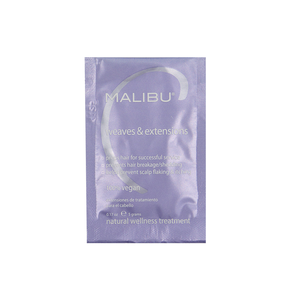 Malibu C Wellness Treatment Weaves & Extentions 5g 1Pc