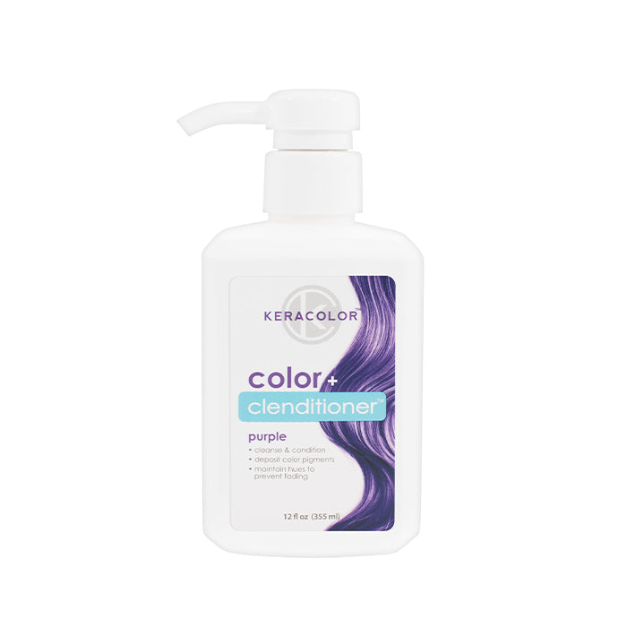 Keracolor Color Clenditioner Colour Shampoo Purple 355ml