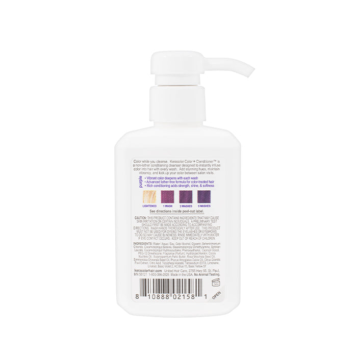 Keracolor Color Clenditioner Colour Shampoo Purple 355ml