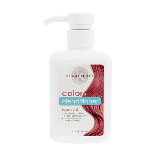 Keracolor Color Clenditioner Colour Shampoo Rose Gold 355ml - 1