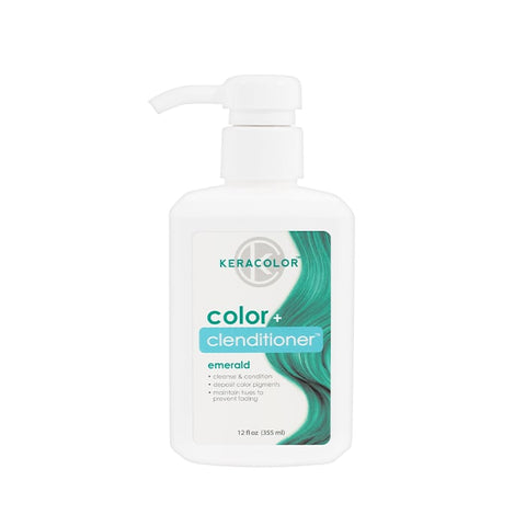 Keracolor Color Clenditioner Colour Shampoo Emerald 355ml