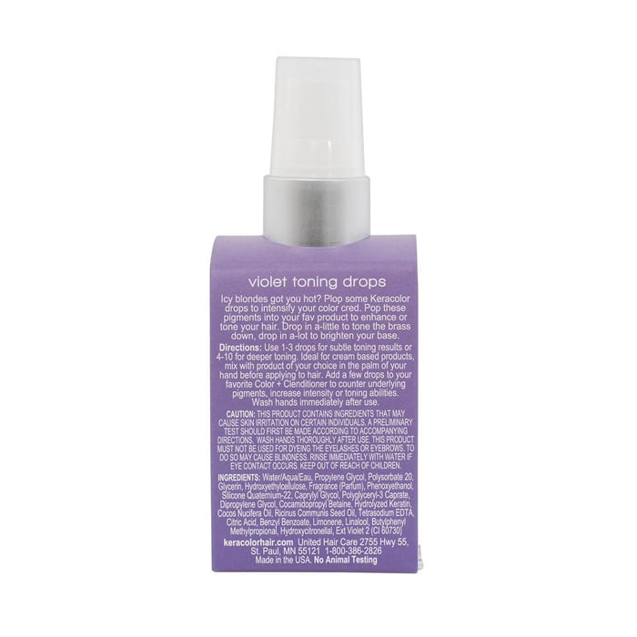 Keracolor Toning Drops Violet 60ml