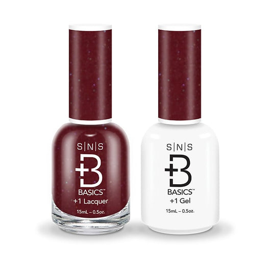 SNS Basics 1+1 Gel Laquer and Polish B19