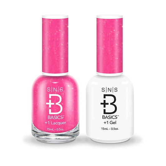 SNS Basics 1+1 Gel Laquer and Polish B21