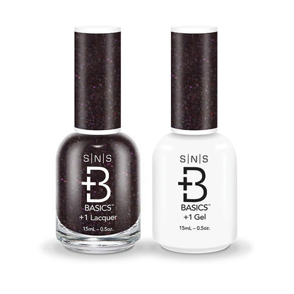 SNS Basics 1+1 Gel Laquer and Polish B52