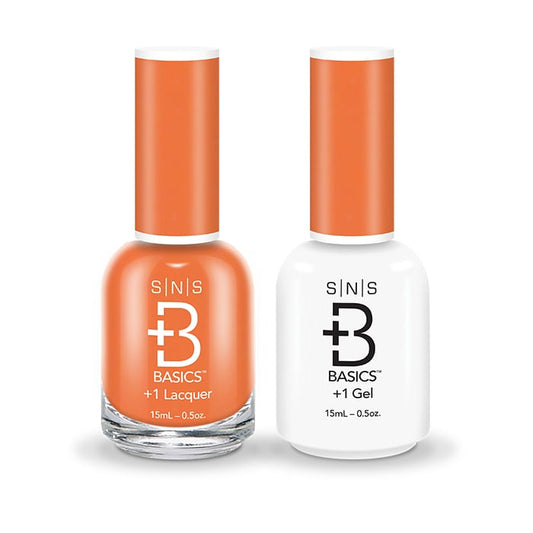 SNS Basics 1+1 Gel Laquer and Polish B60