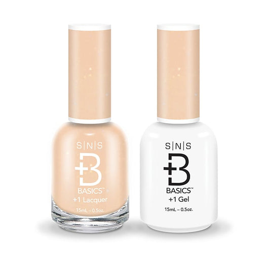 SNS Basics 1+1 Gel Laquer and Polish B124