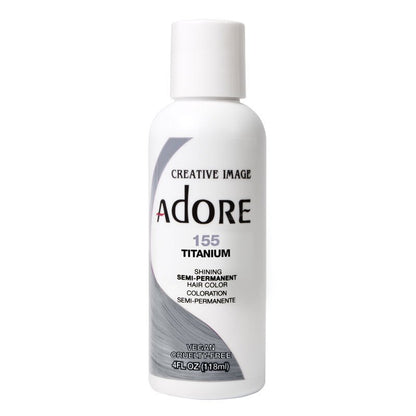 Adore Semi Permanent Hair Colour Titanium 118ml - 1