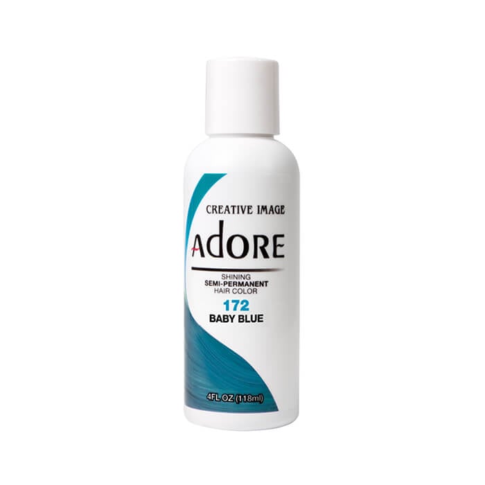 Adore Semi Permanent Hair Colour Baby Blue 118ml