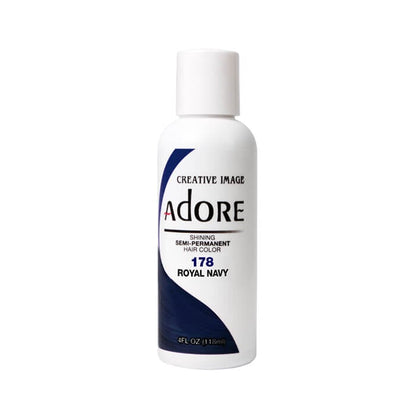 Adore Semi Permanent Hair Colour Royal Navy 118ml