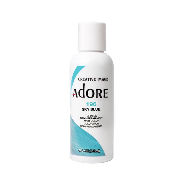 Adore Semi Permanent Hair Colour Sky Blue 118ml