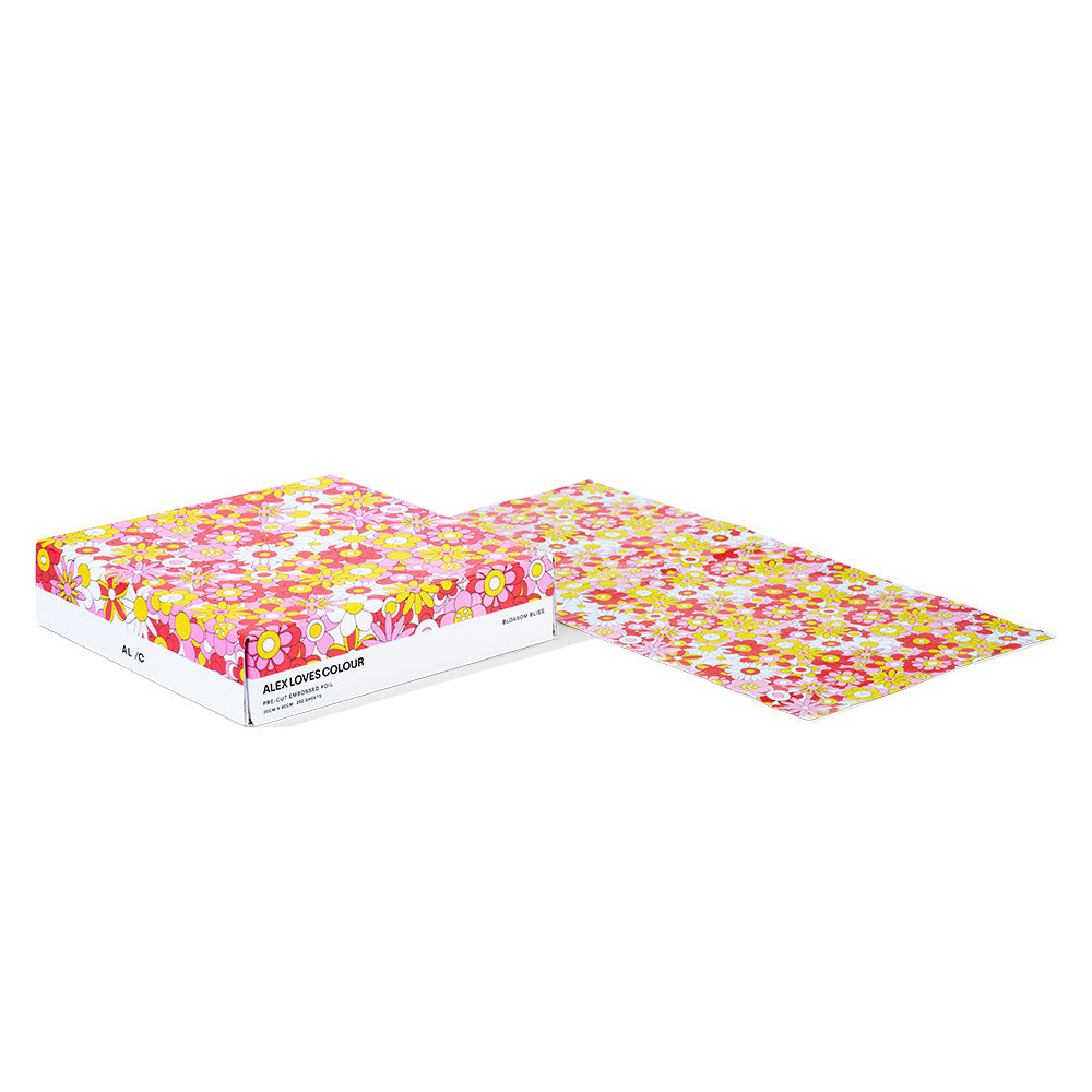 Alex Loves Colour Blossom Bliss Extra Wide Foils - 20cm x 40cm