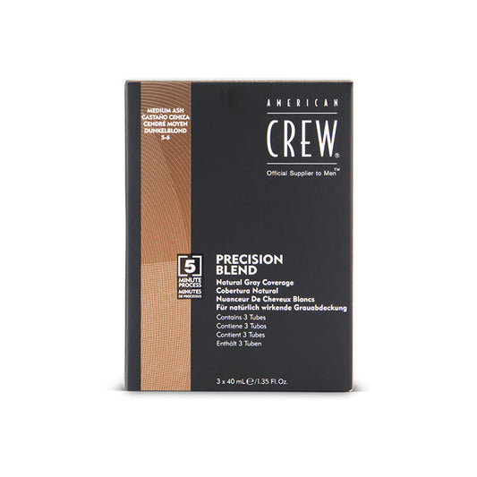 American Crew Precision Blend Hair Dye Med Ash 40ml