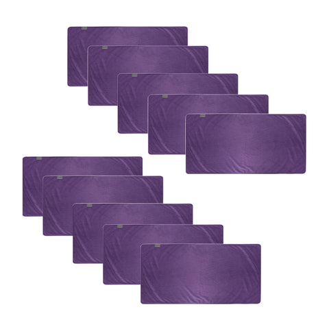 AMR Professional Premium Magic Towel Purple 10Pk