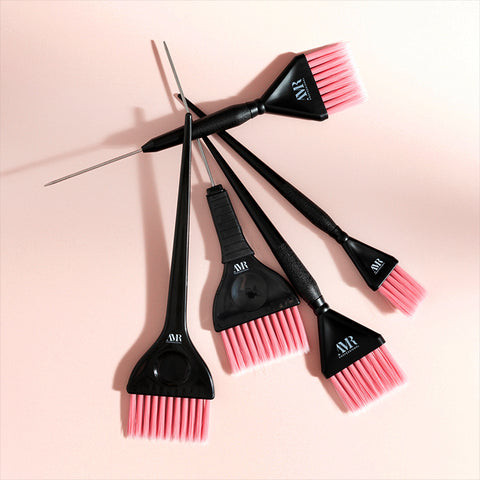 AMR Professional Tint Brush Pack Pink 5Pcs