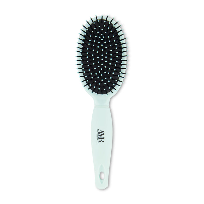 AMR Professional Tangle Tamer Paddle Brush Blue