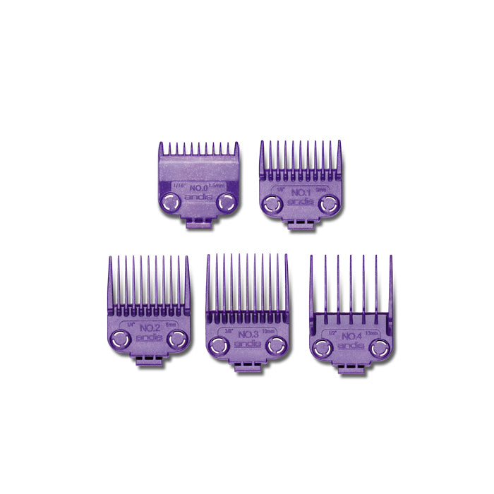 ANDIS Master Dual Magnet Small 5 Comb Set