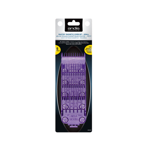 ANDIS Master Dual Magnet Small 5 Comb Set