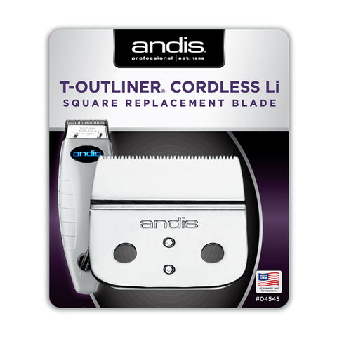 ANDIS T-Outliner Replacement Blade Square Carbon Steel