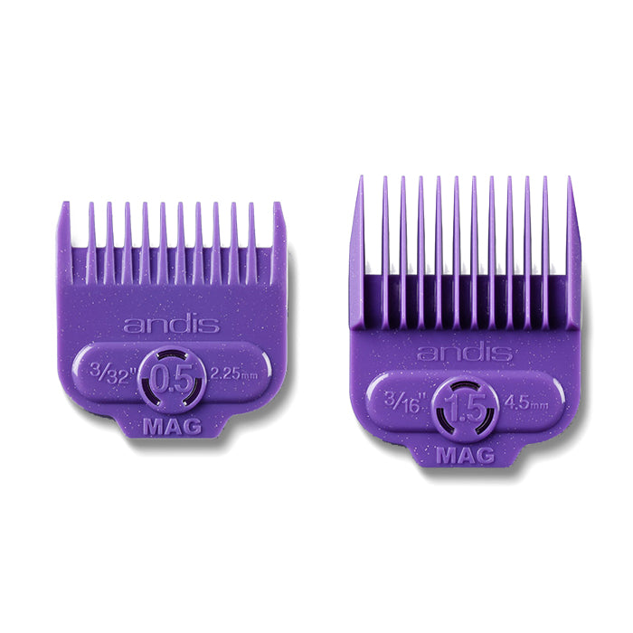 ANDIS Magnetic Universal Comb Set 0.5 & 1.5 2Pcs