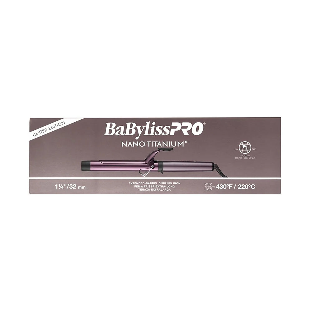 BaBylissPRO Nano Titanium Curling Iron Nightfall 32mm